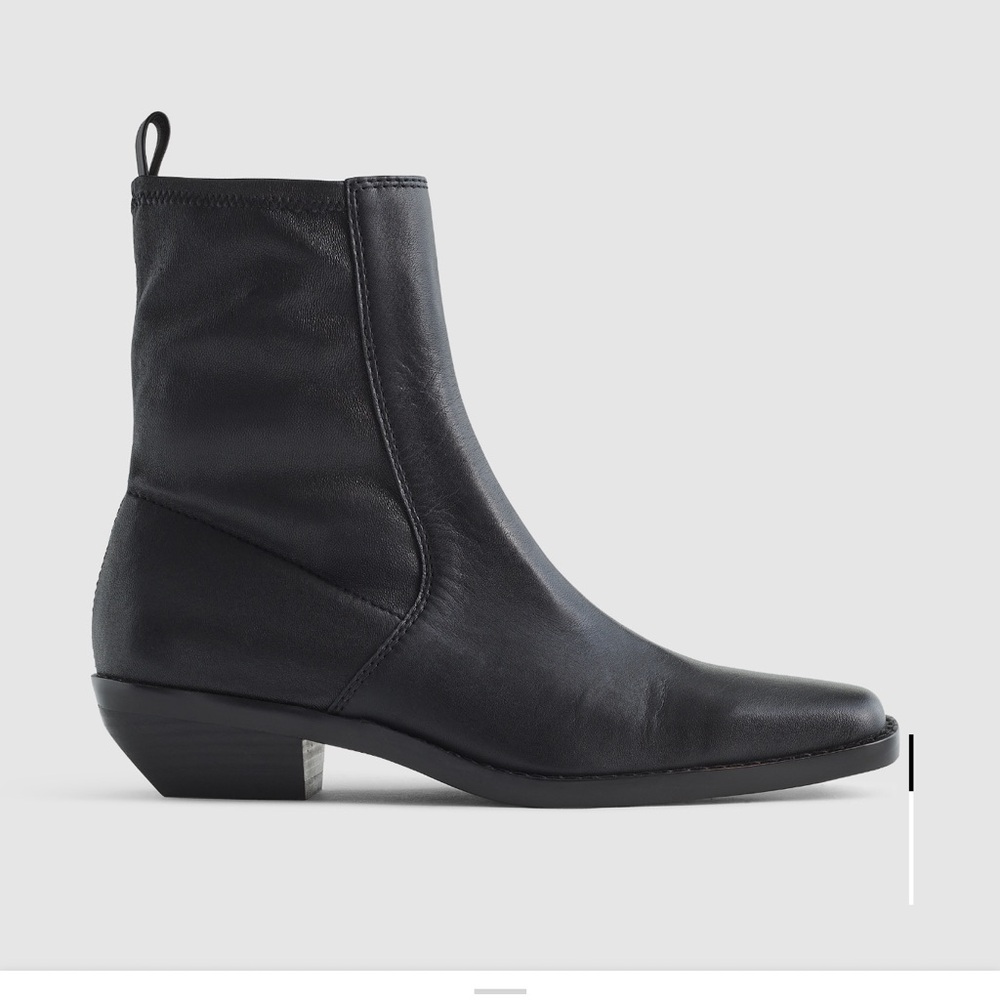 Madewell Idris Black Ankle Boot